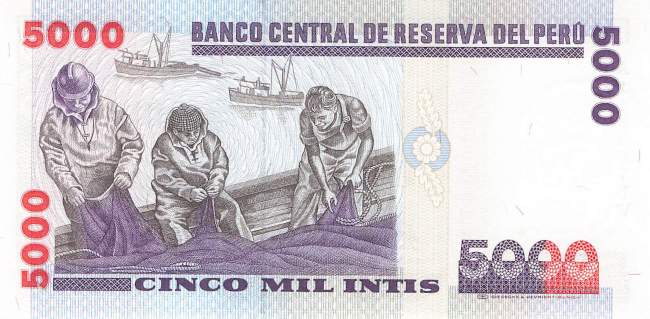 5000 Intis 1988